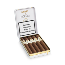 Laden Sie das Bild in den Galerie-Viewer, Davidoff Winston Churchill Short Cigars - Petit Panetela