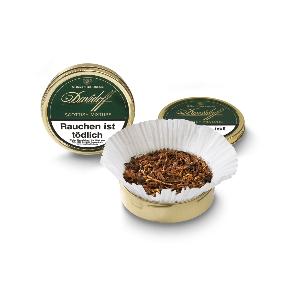 Davidoff Pfeifentabak Scottish Mixture 50g Humidor Landshut