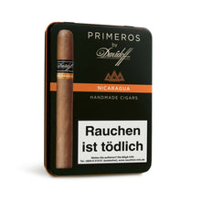 Laden Sie das Bild in den Galerie-Viewer, Davidoff PRIMEROS - 6 Zigarren - Blechbox - 5 verschiedene Serien
