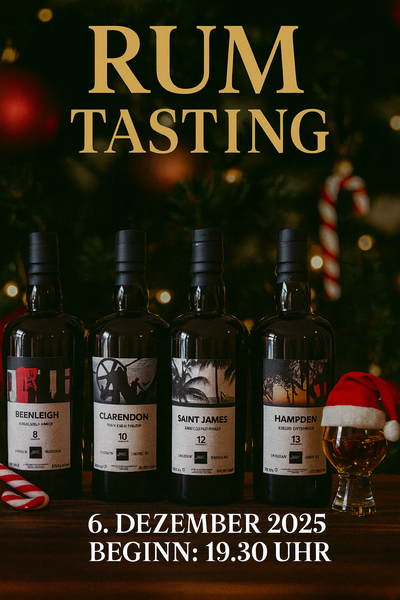 Neu: Das Nikolaus-R(h)um-Tasting im Humidor!