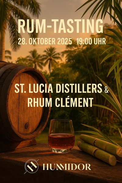 🌴 Rum-Reise Karibik-Tasting 🌴am 28. Oktober 2025 - 19:00 Uhr