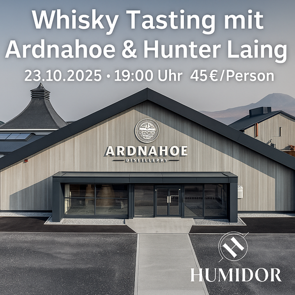 Ardnahoe & Hunter Laing Whisky Tasting