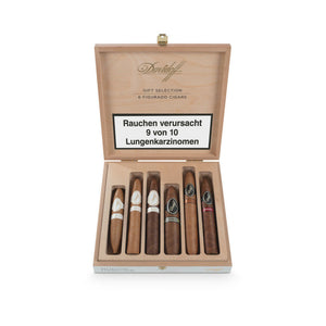 Davidoff Gift Selection " Figurado " - 6 verschiedene Zigarren - NEU