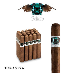 Asylum SCHIZO - Zigarren -  TORO - Nicaragua - wählen Sie: 5  oder 20 Stück
