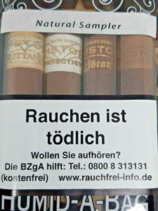 KRISTOFF - ROBUSTO  Fresh-Pack mit 4 verschiedenen Zigarren - "Natural Sampler"