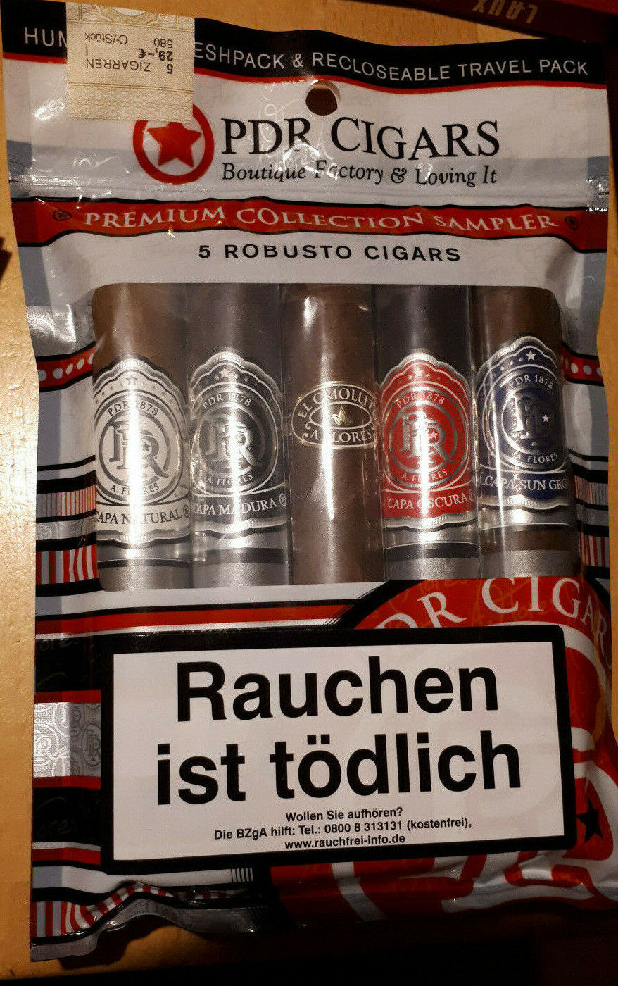 PDR - Robusto - Premium Collection Sampler - 5 Zigarren  Dominikanische Republik