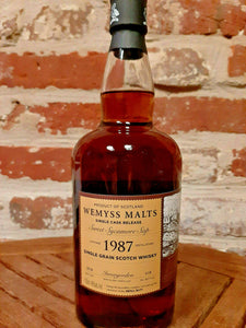 Wemyss Invergordon 1987 Single Grain Scotch Whisky 31 Jahre 46% vol. - 0,7 Liter