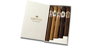Ashton - Classic-Collection-Sampler - 5 verschiedene handgerollte Zigarren -  Dom. Rep.