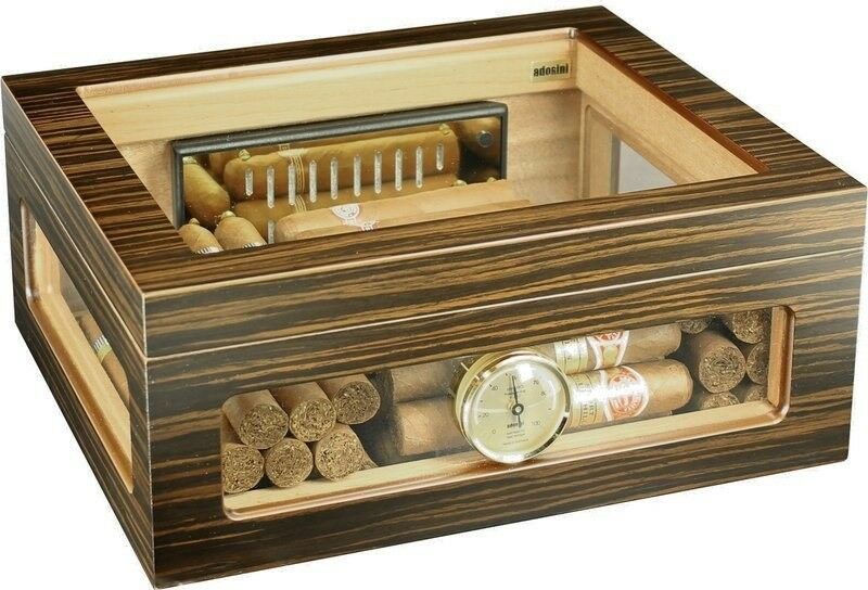 Adorini Humidor Treviso - Deluxe - Kapazität: ca. 60 Zigarren