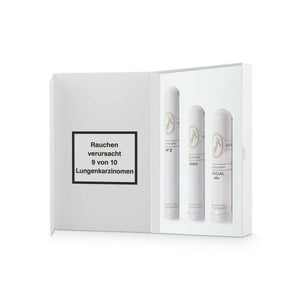 Davidoff Tubos Selection - drei Zigarren einzeln im Tubo verpackt - Geschenk-Set