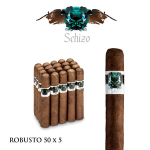 Asylum SCHIZO - Zigarren -  Robusto - Nicaragua - wählen Sie: 5  oder 20 Stück