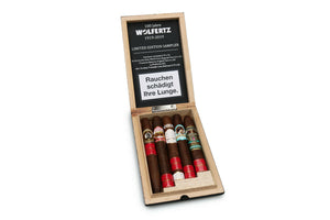 Wolfertz Sampler 100 Jahre Anniversary - 5 verschiedene Zigarren - NEU